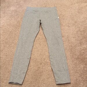 Vuori gray leggings medium never worn